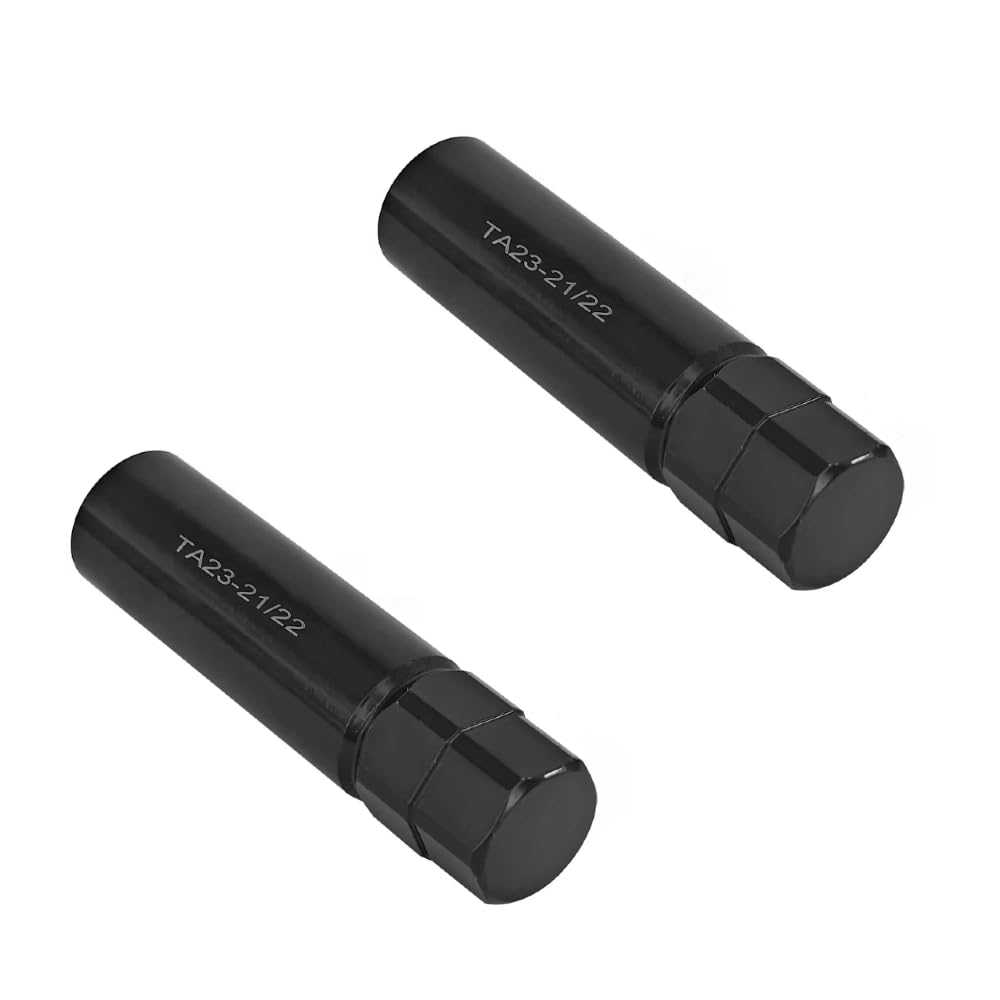 Amazon.com: Lskioer 2Pcs TA23-21/22 10 Point Spline Lug Nuts, 13